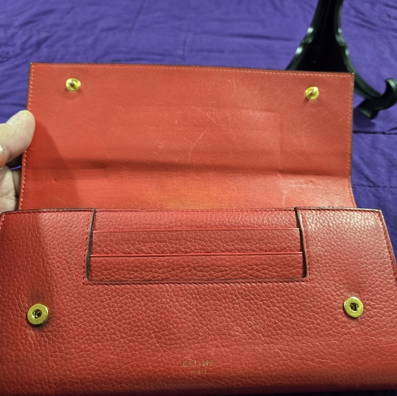AUTHENTIC CELINE LONG WALLET - Picture 11 of 11